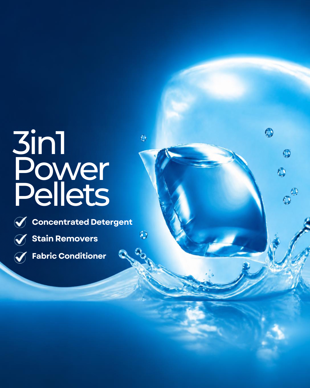 Power Pellets Value Clean: Linen Fresh 2 pk ( 152ct)