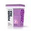 Angled front view of Laundry Labs PowerPax Lavender 5-in-1 commercial laundry capsules bucket featuring lasting fragrance and color protection.
