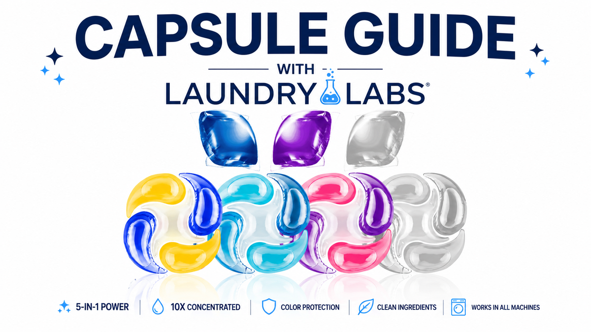 Capsule Laundry Detergent Guide: Smart Cleaning in 2026
