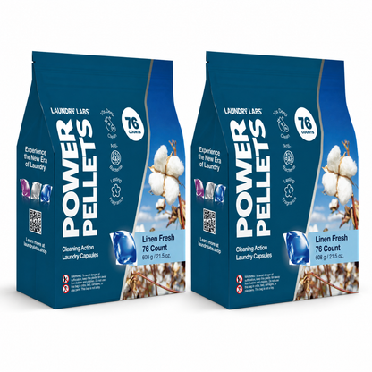 Power Pellets Value Clean: Linen Fresh 2 pk ( 152ct)