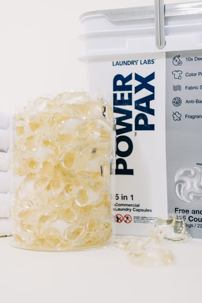 PowerPax™  5-in-1 Laundry Detergent Pods, Free & Clear (Fragrance-Free)