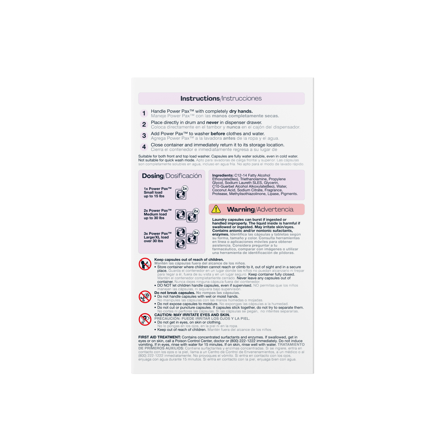 PowerPax™ 100ct Coin Vend 2pk Lavender
