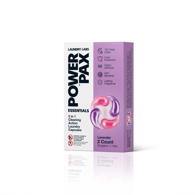 PowerPax 100ct Coin Vend 2pk Lavender