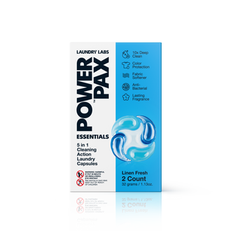 PowerPax™ 100ct CoinVend 2pk Linen Fresh
