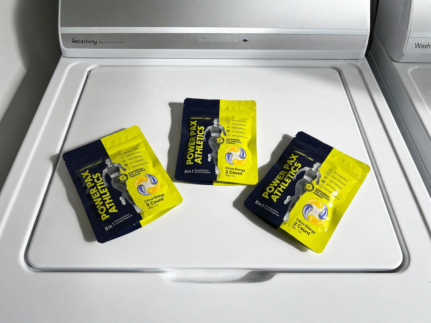 PowerPax™ Athletics 200ct Coin Vend Mylar 2pk bags