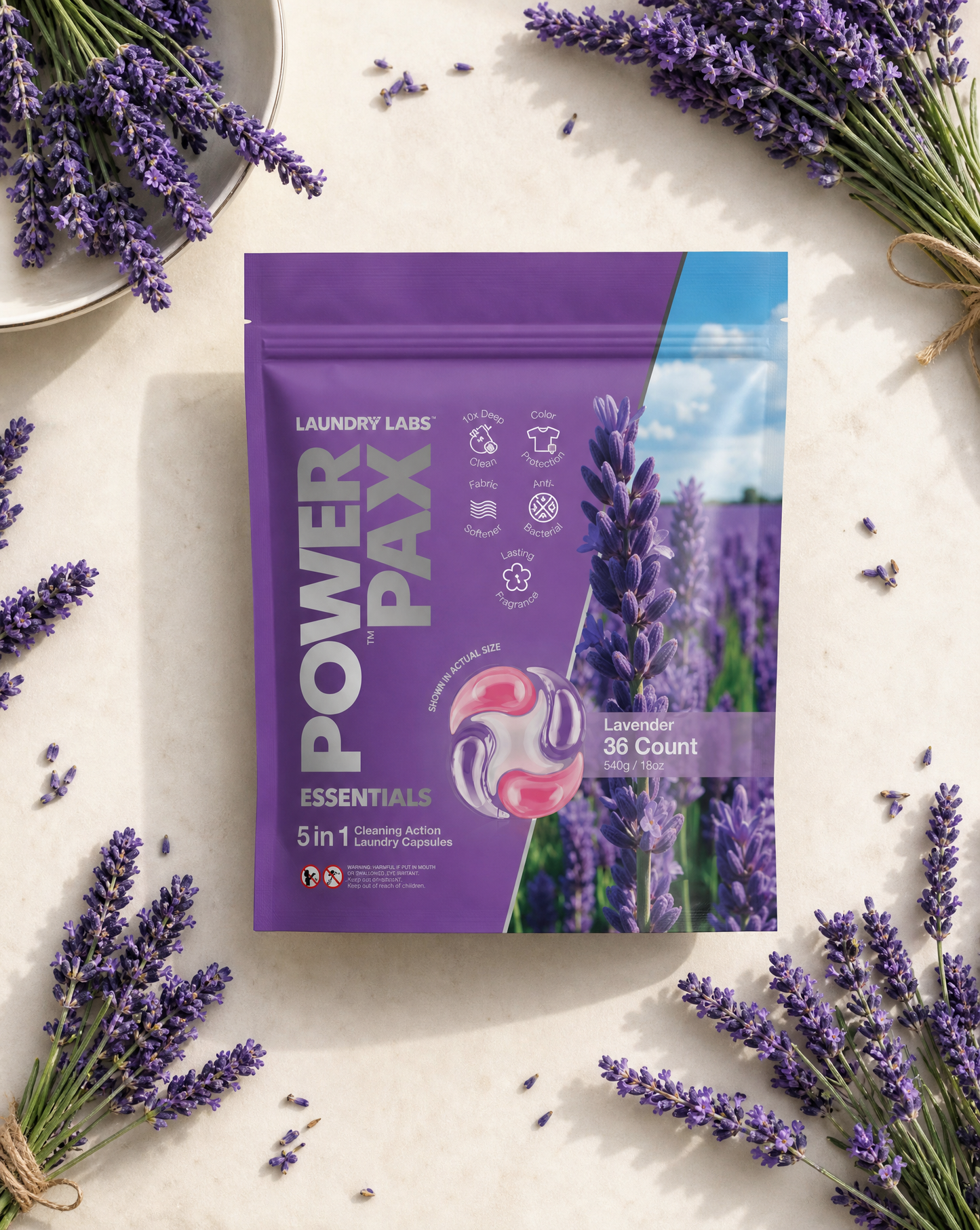 PowerPax™ 5-in-1 | Lavender Pods - 36 count