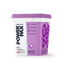 Angled front view of Laundry Labs PowerPax Lavender All-in-One laundry detergent capsules bucket with benefit icons.